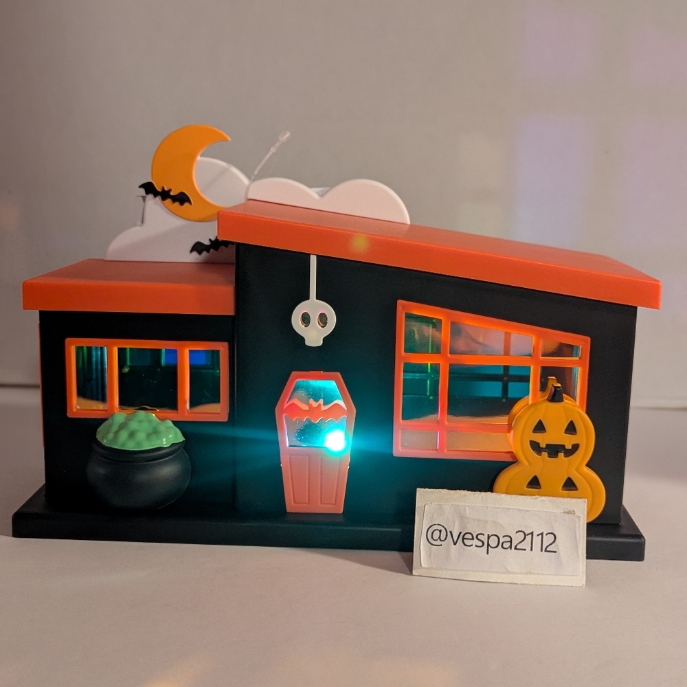 Target Bullseye Playground Halloween House Lights Up Spooky Village